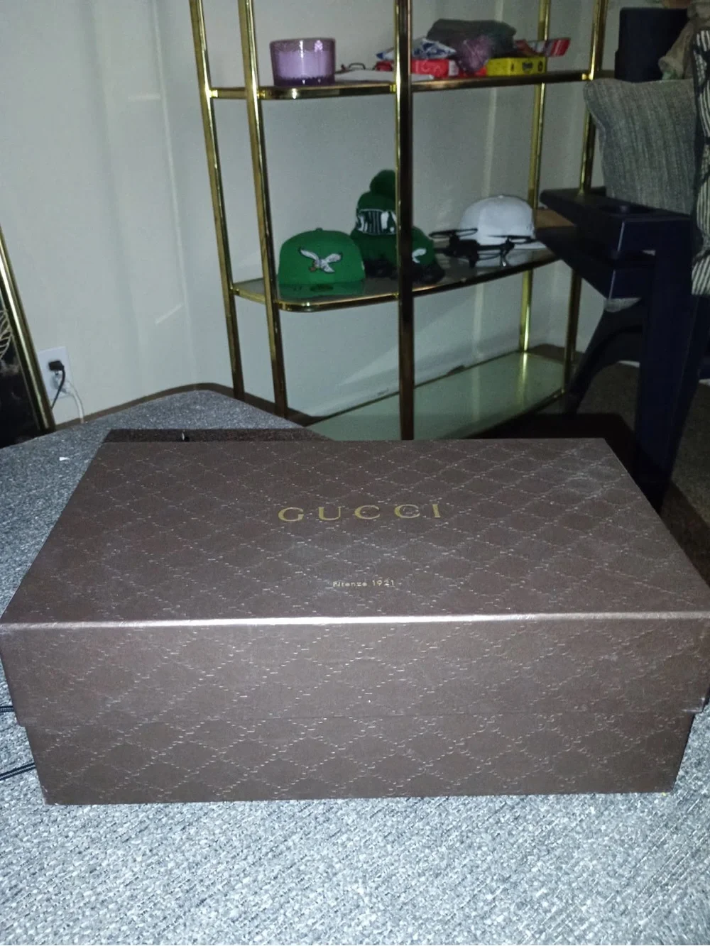 Gucci Brown and Black Leather Men's Loafers